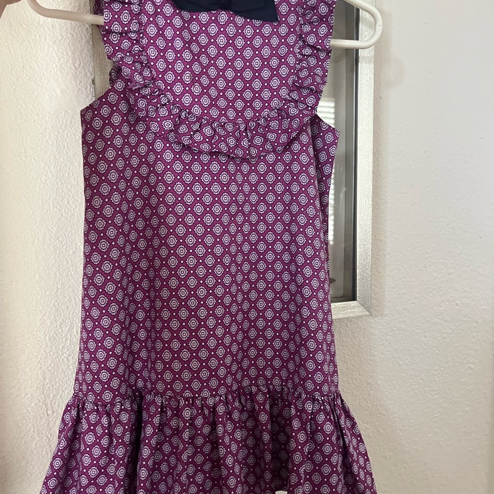 Janie and Jack Purple Patterned Dress